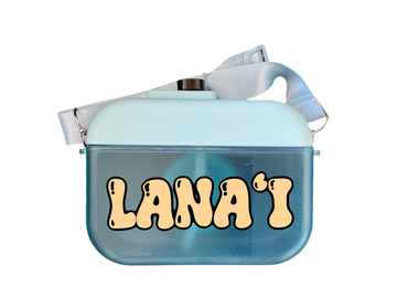 Lana‘i Camera Water Bottle – Pink, Blue, or Purple