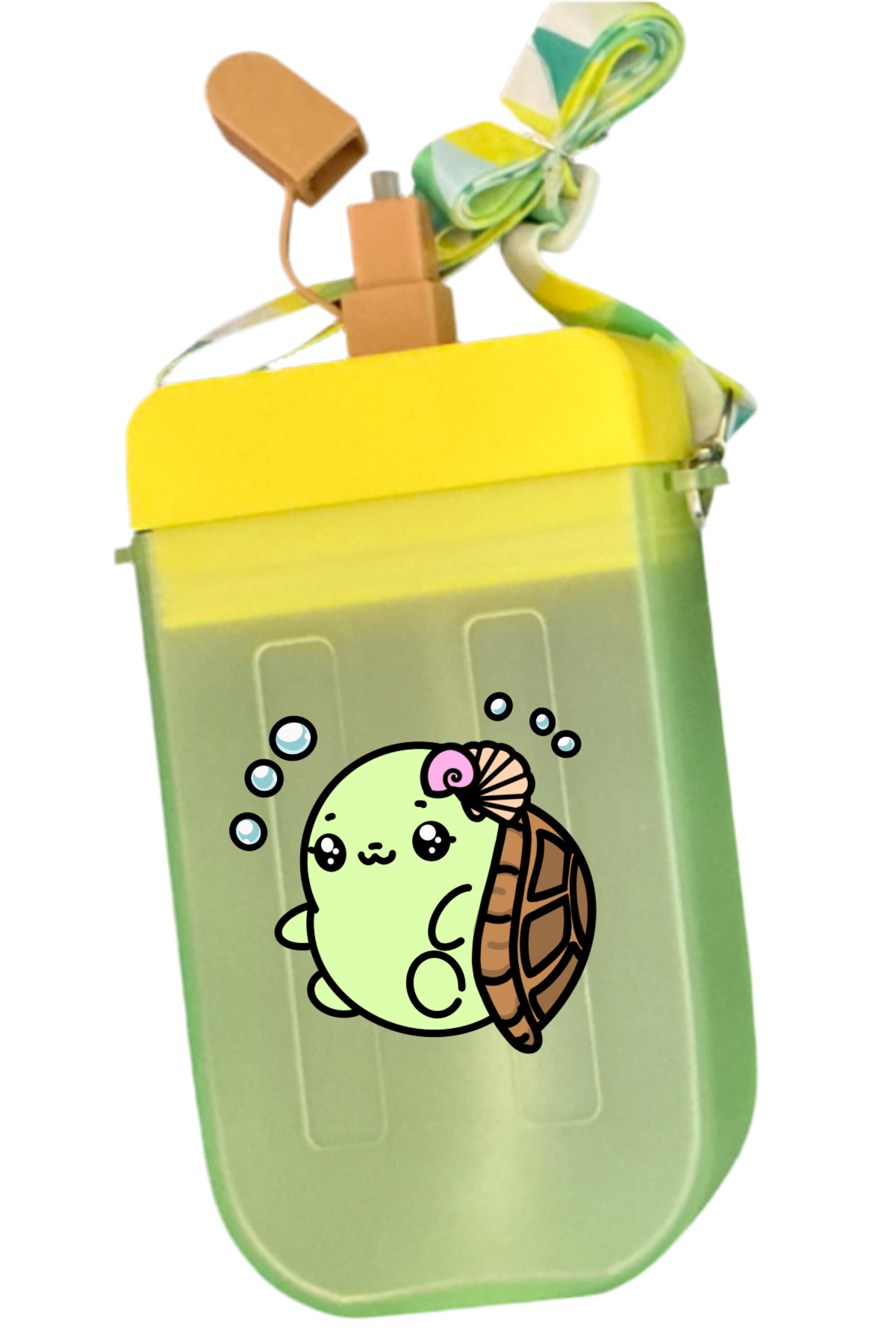 Popsicle Cup Characters - Pink, Purple, Blue, or Green