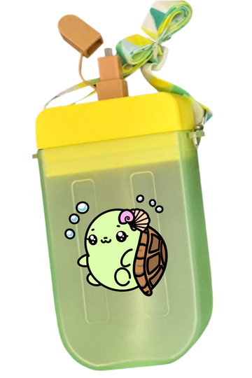 Popsicle Cup Characters - Pink, Purple, Blue, or Green